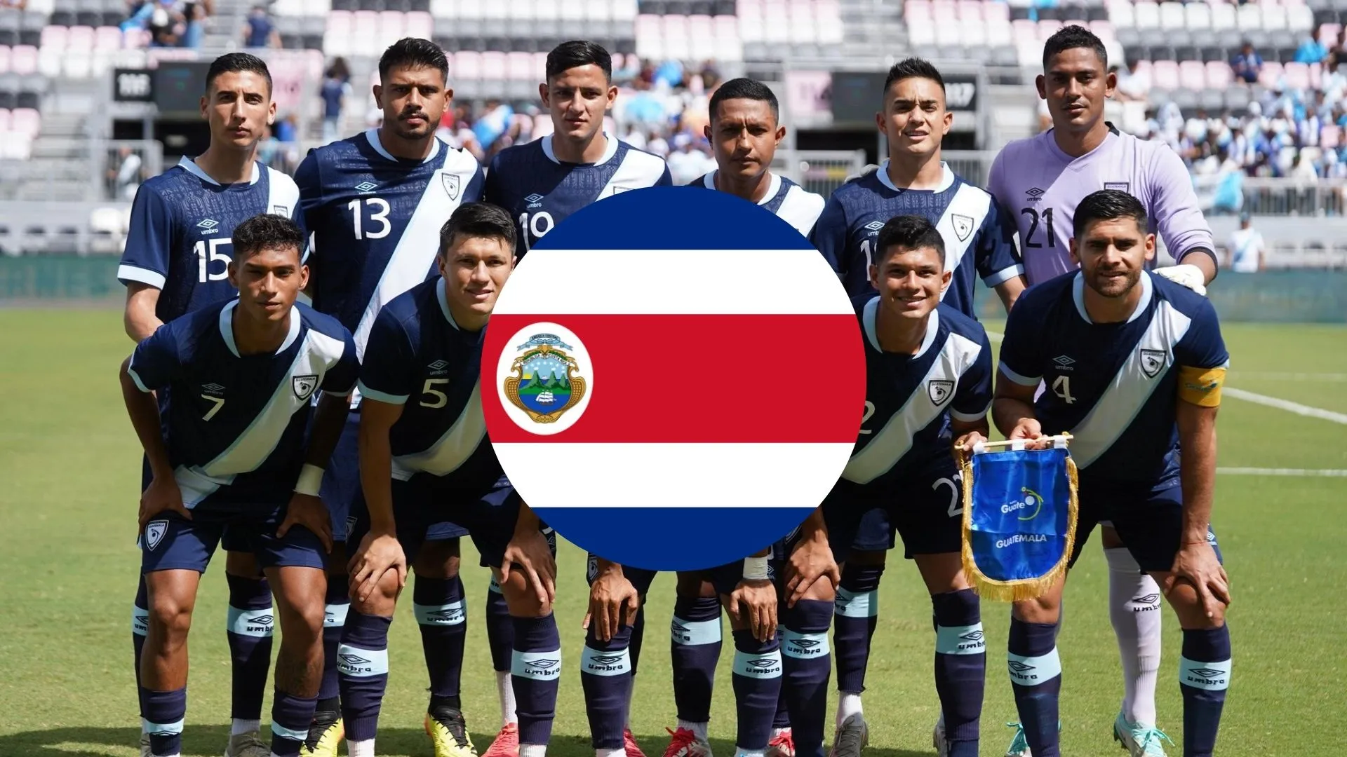 seleccion de guatemala-bandera de costa rica