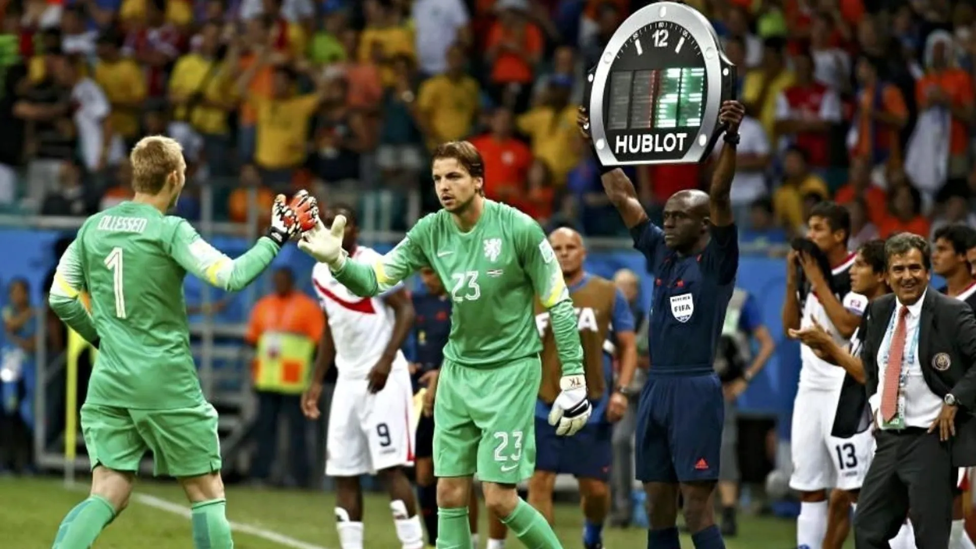 FIFA recordó la sustitución "más grande" de la historia del fútbol: ¡la de Tim Krul ante Costa Rica!