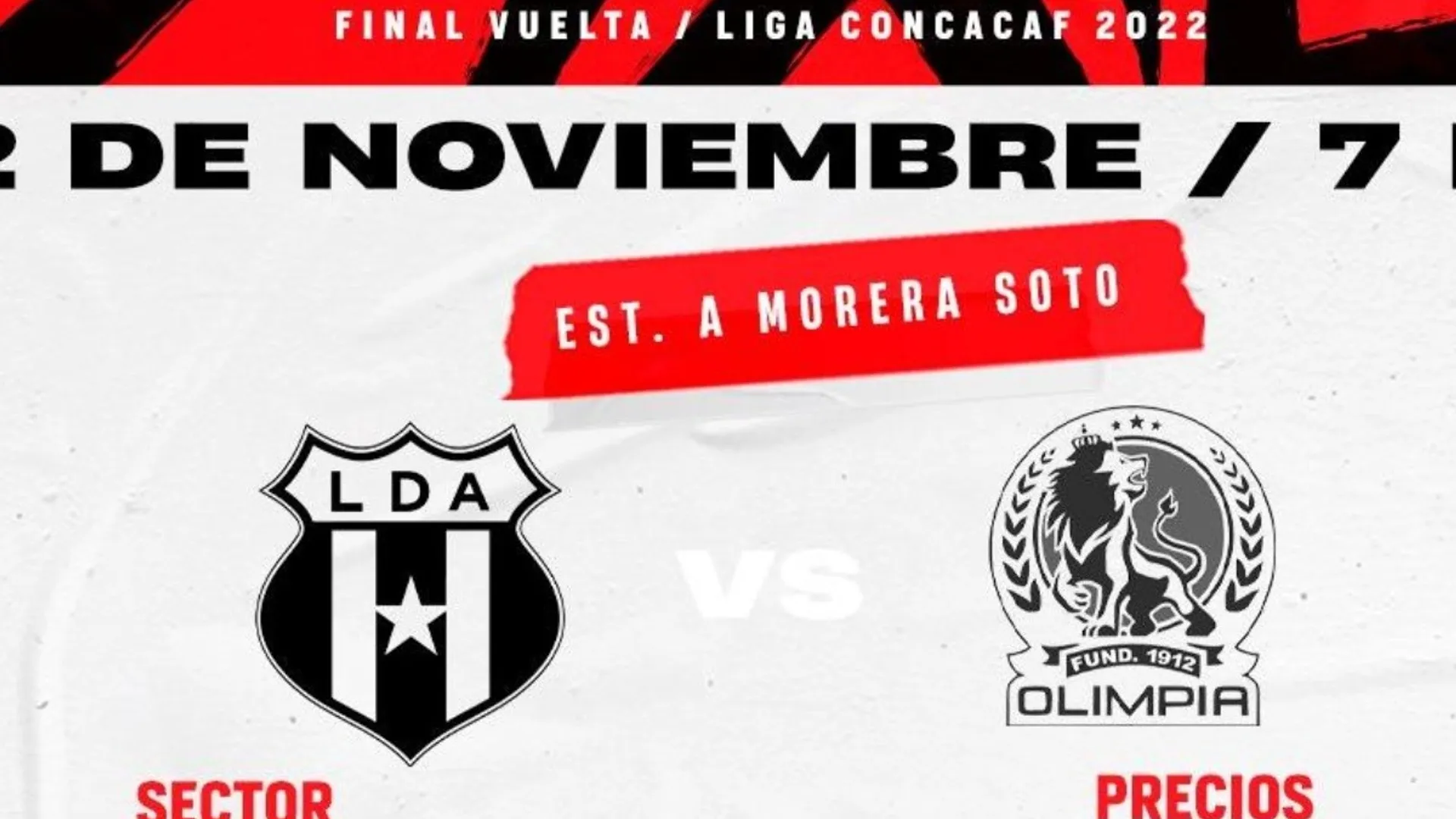 Arrancó venta de entradas para la final de vuelta de Liga Concacaf 2022 entre Alajuelense y Olimpia