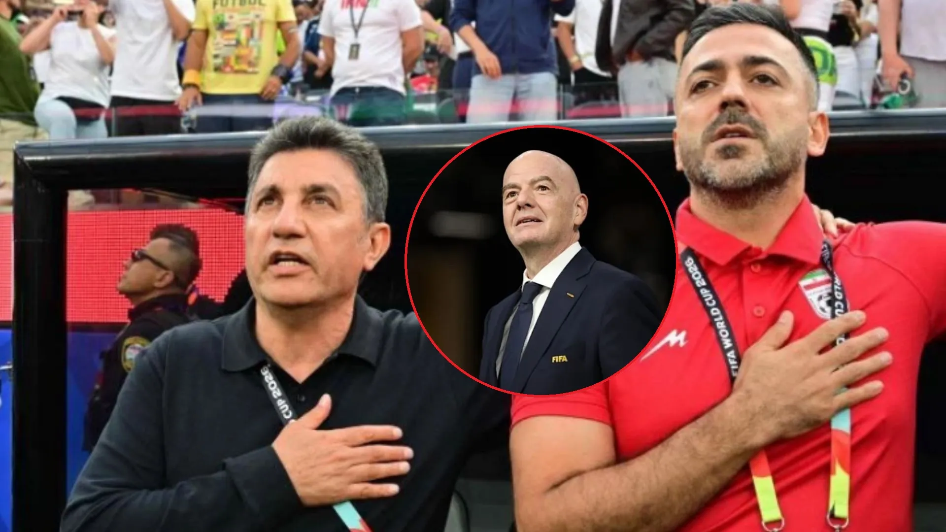 Tensión en el Mundial 2026: el DT de Irán encaró a Gianni Infantino y lanzó una denuncia que sacude a la FIFA