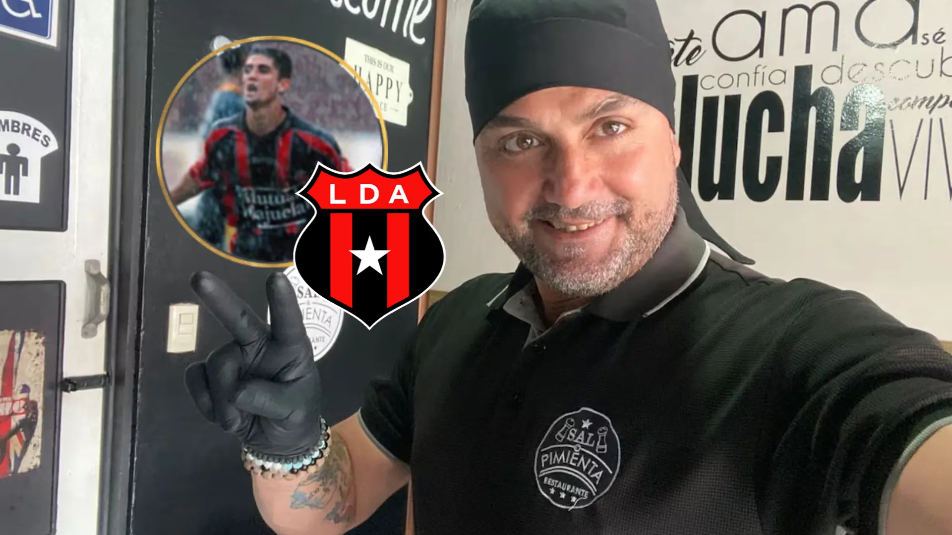 Fue campeón con Alajuelense e ídolo en Guatemala, pero dejó atrás el fútbol para atender un restaurante: “Es todo un arte”