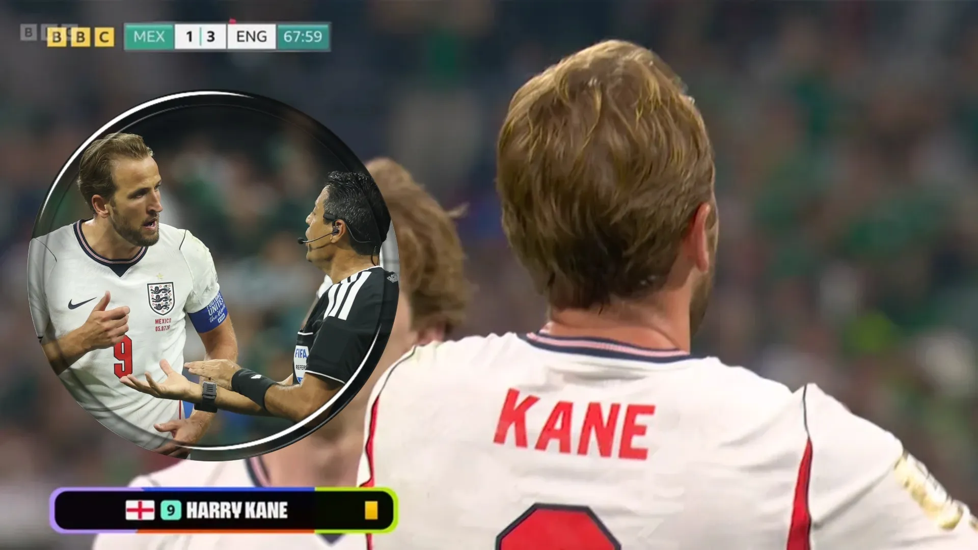 “Amarilla fantasma”: FIFA asegura que Harry Kane no fue amonestado pese a que la TV oficial lo había confirmado