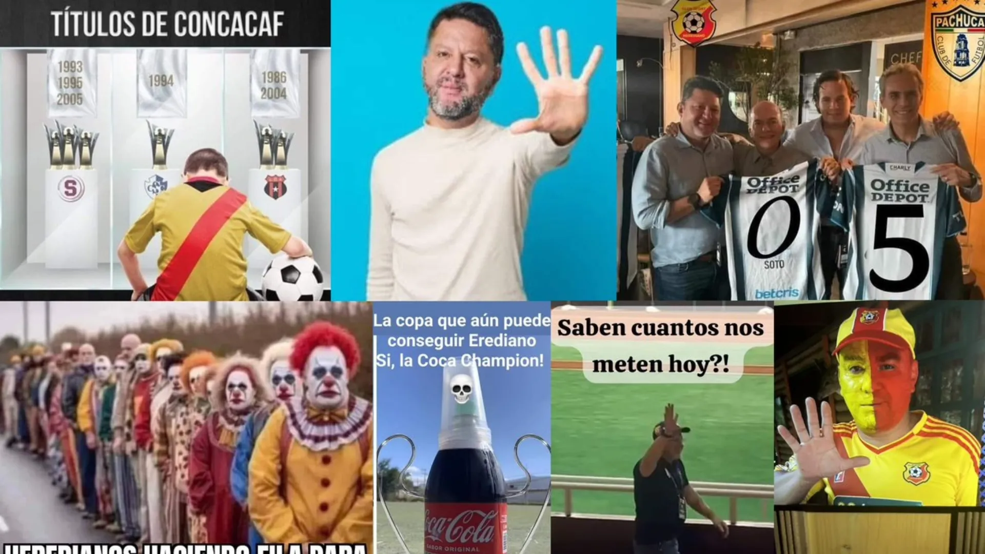 Los memes destruyeron a Herediano tras ser humillado por Pachuca en Concachampions