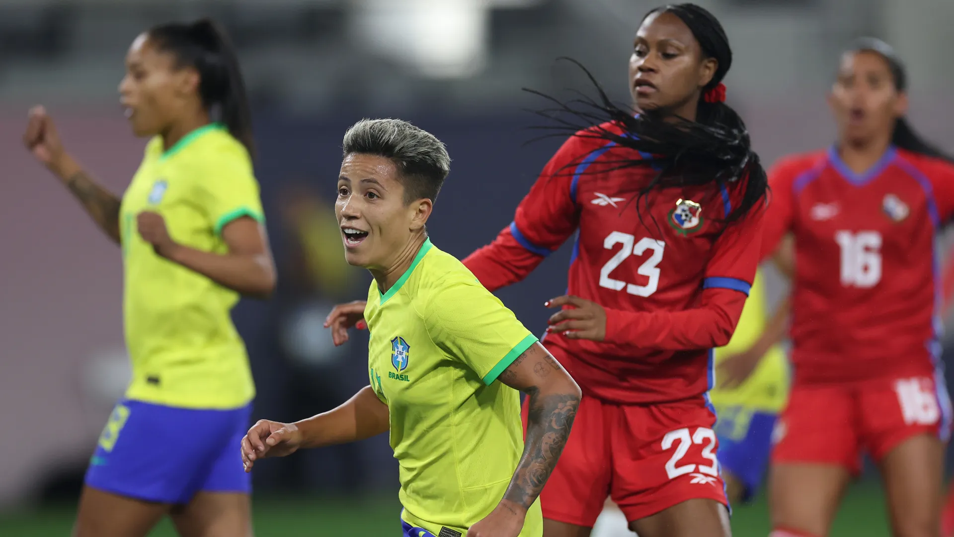 Panamá se despide de la Copa Oro W con una goleada vs. Brasil
