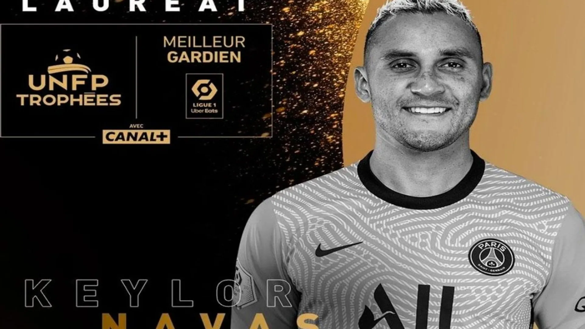 Keylor Navas es elegido el mejor portero de la Ligue 1 de Francia