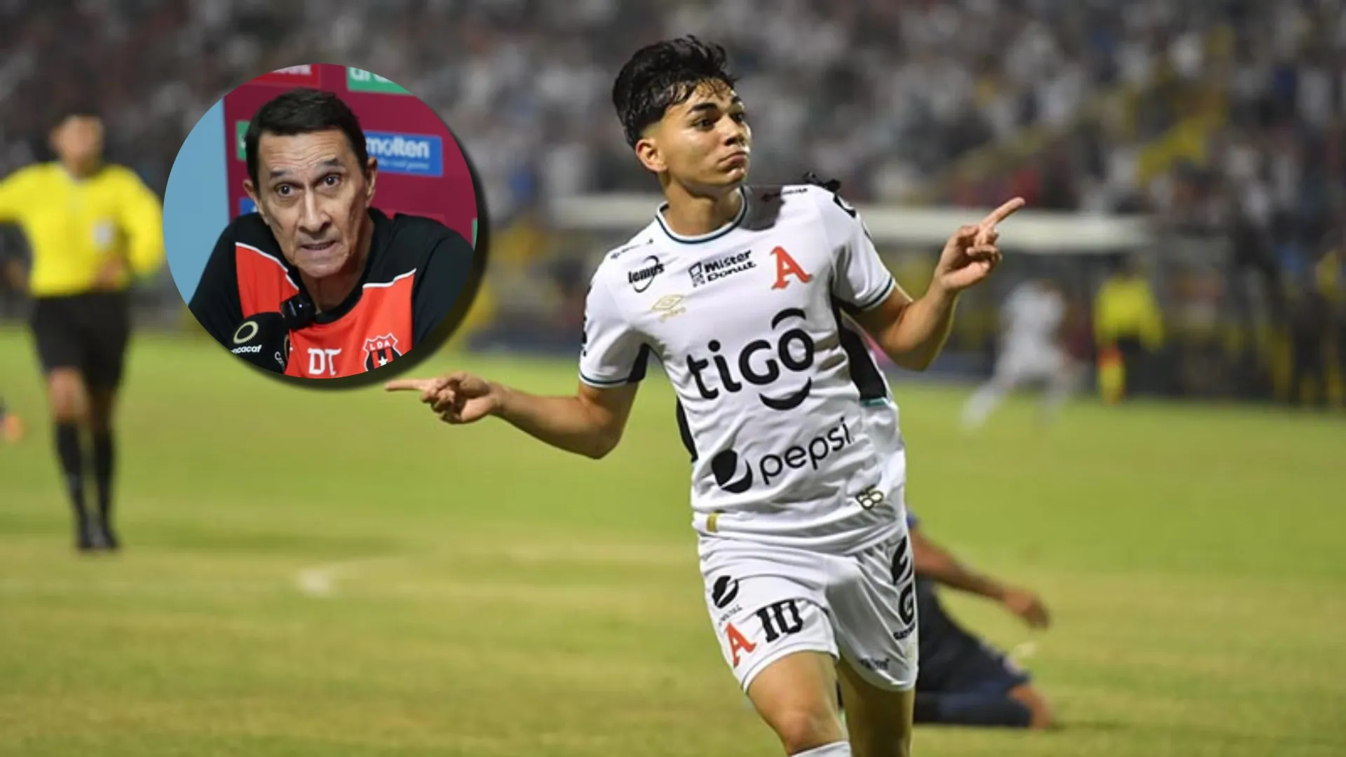 Alexandre Guimarães se refirió a Leonardo Menjívar. (Foto: Cancha)