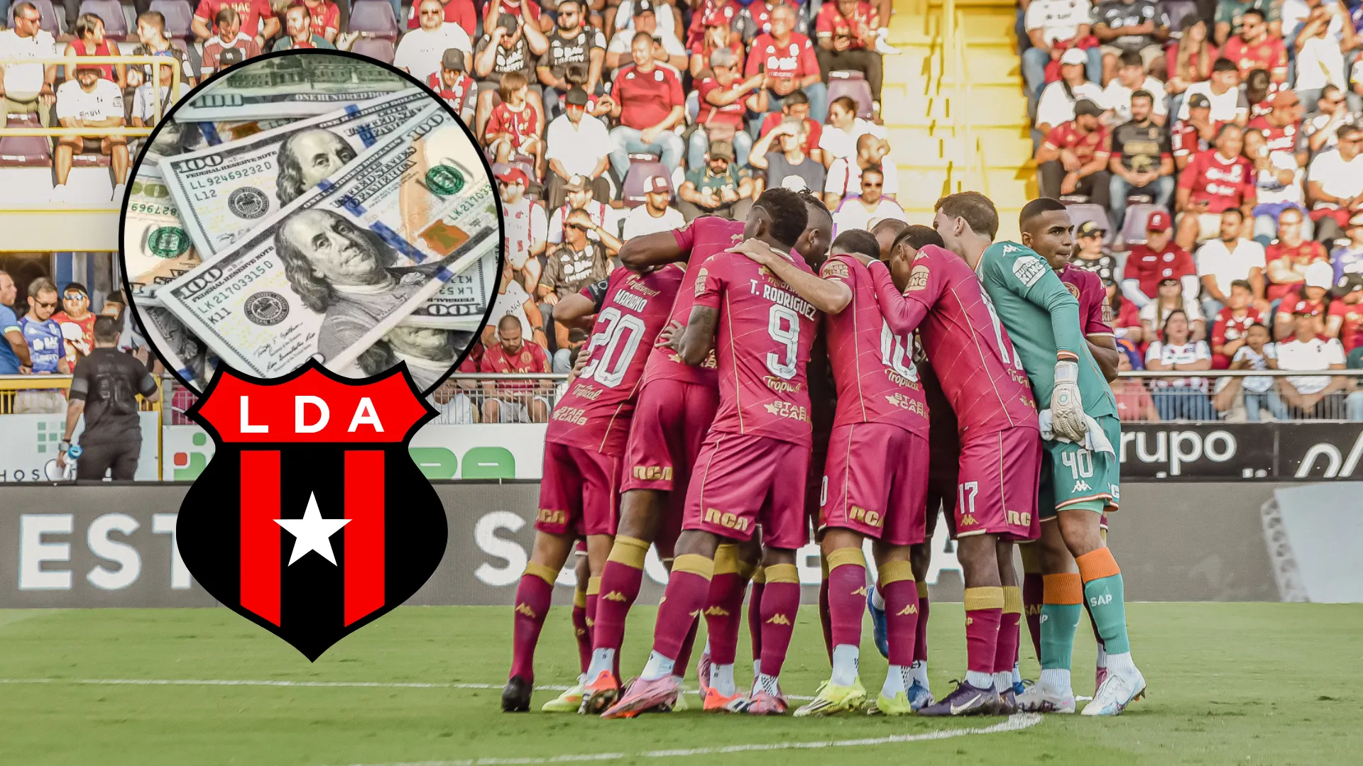 Mientras Alajuelense se perdió 300 mil dólares en la Concachampions, Saprissa recibe un revés que le costará millones