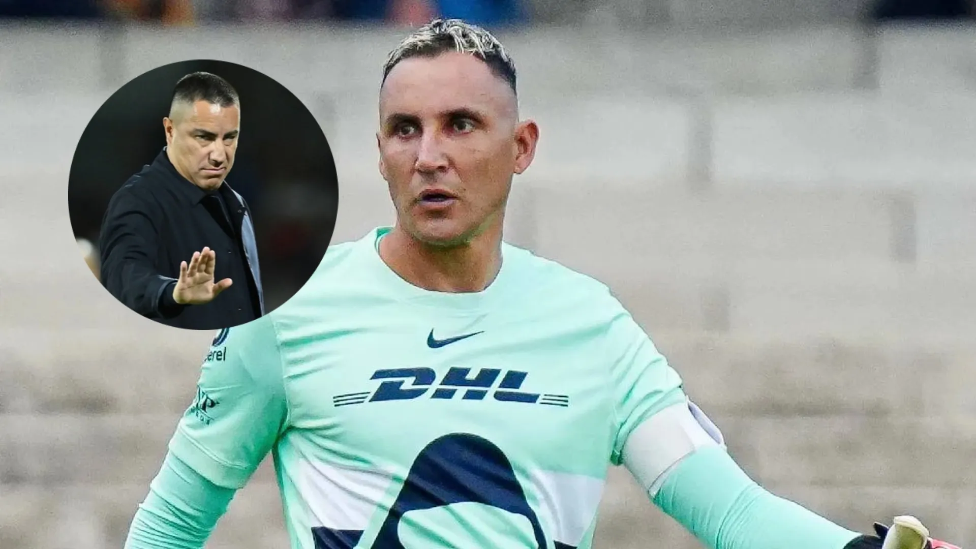 Keylor Navas volvió a perder y el DT de Pumas no se guardó nada sobre la continuidad del portero: "No son decisiones mías"