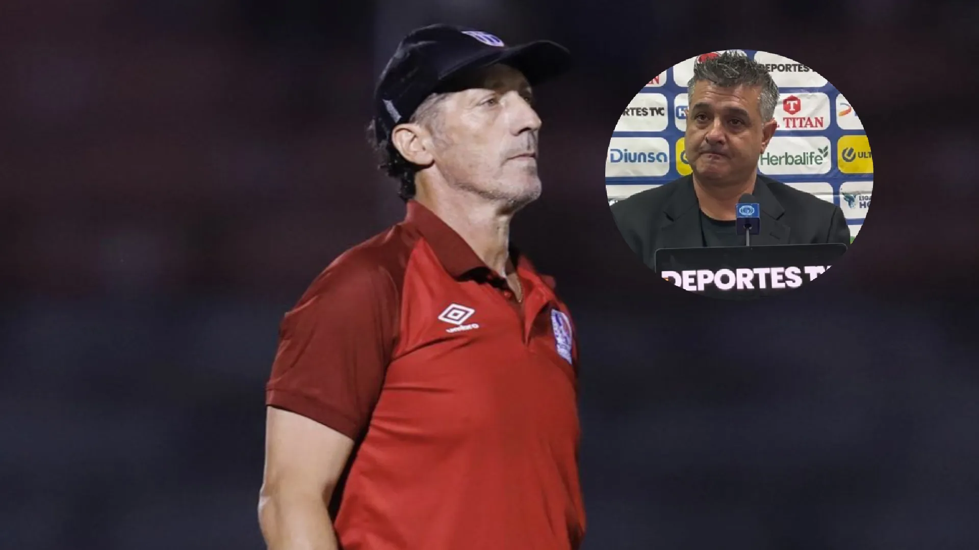 Pedro Troglio responde a Diego Vásquez sobre el arbitraje del Motagua vs Olimpia