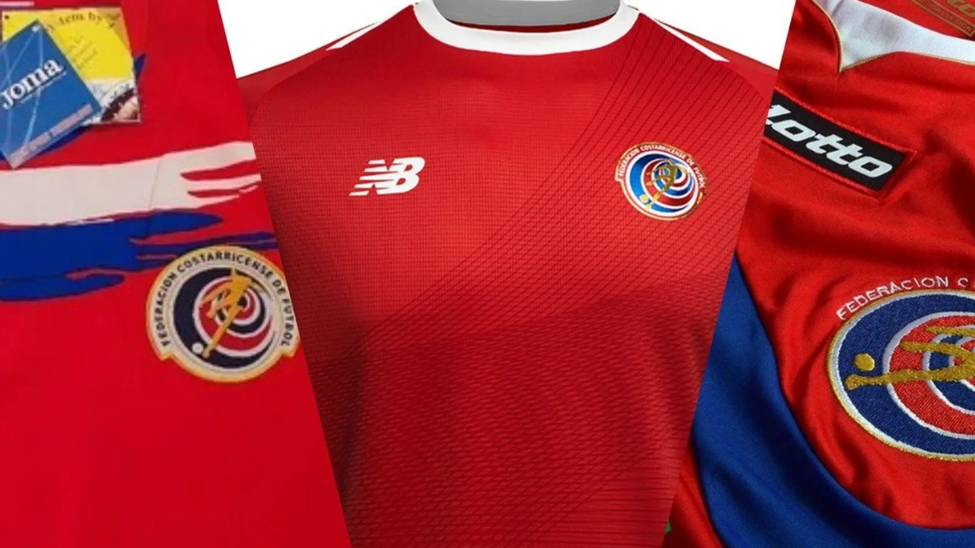 Las mejores camisetas de la Selección de Costa Rica en los mundiales