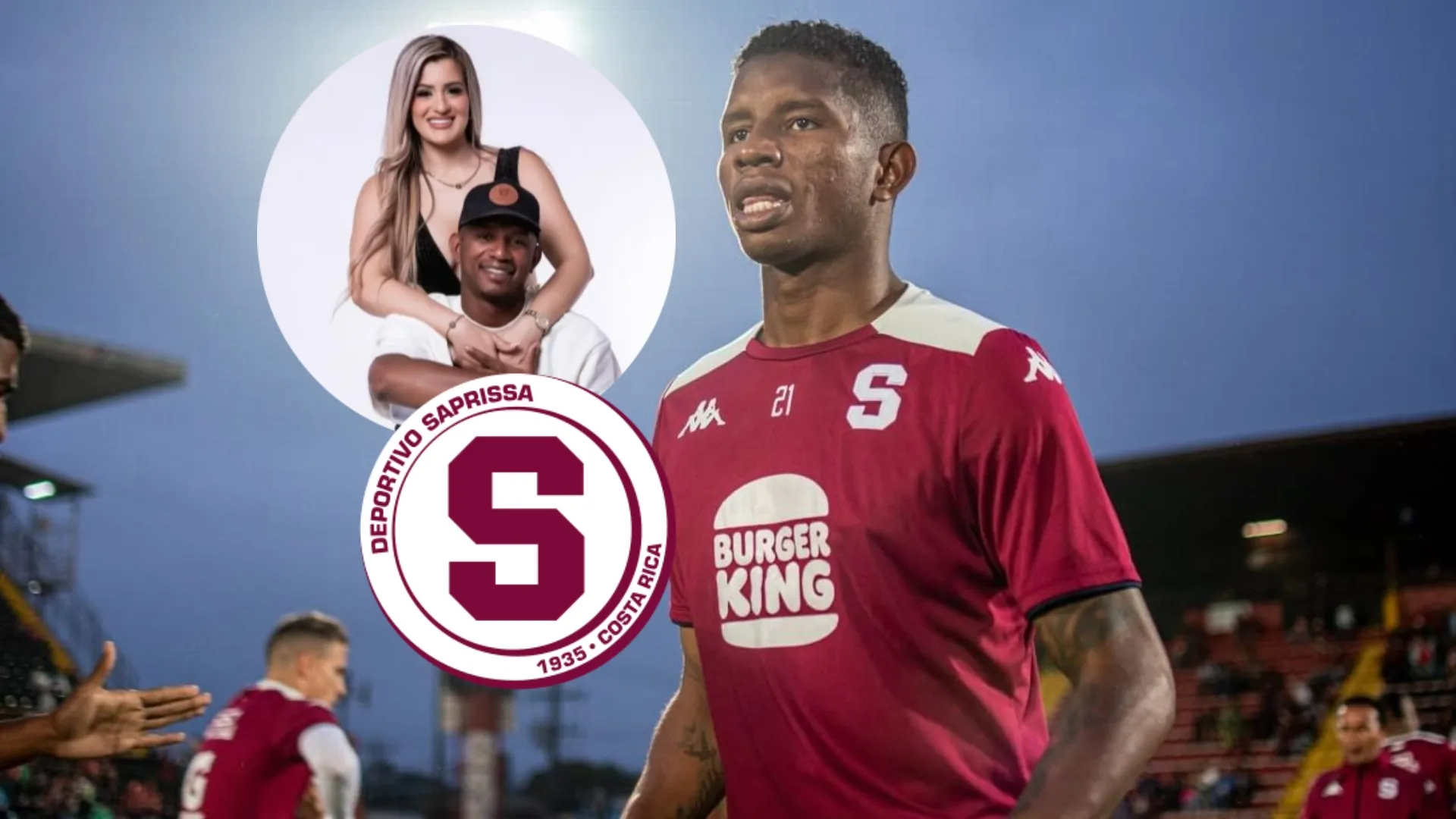 Esposa de Fidel Escobar explota contra la afición de Saprissa y le hace un fuerte reclamo tras las críticas al zaguero
