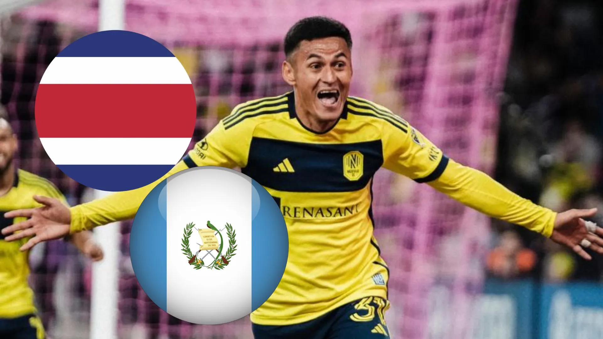 Andy Najar da golpe de autoridad a Costa Rica y Guatemala; en Honduras celebran
