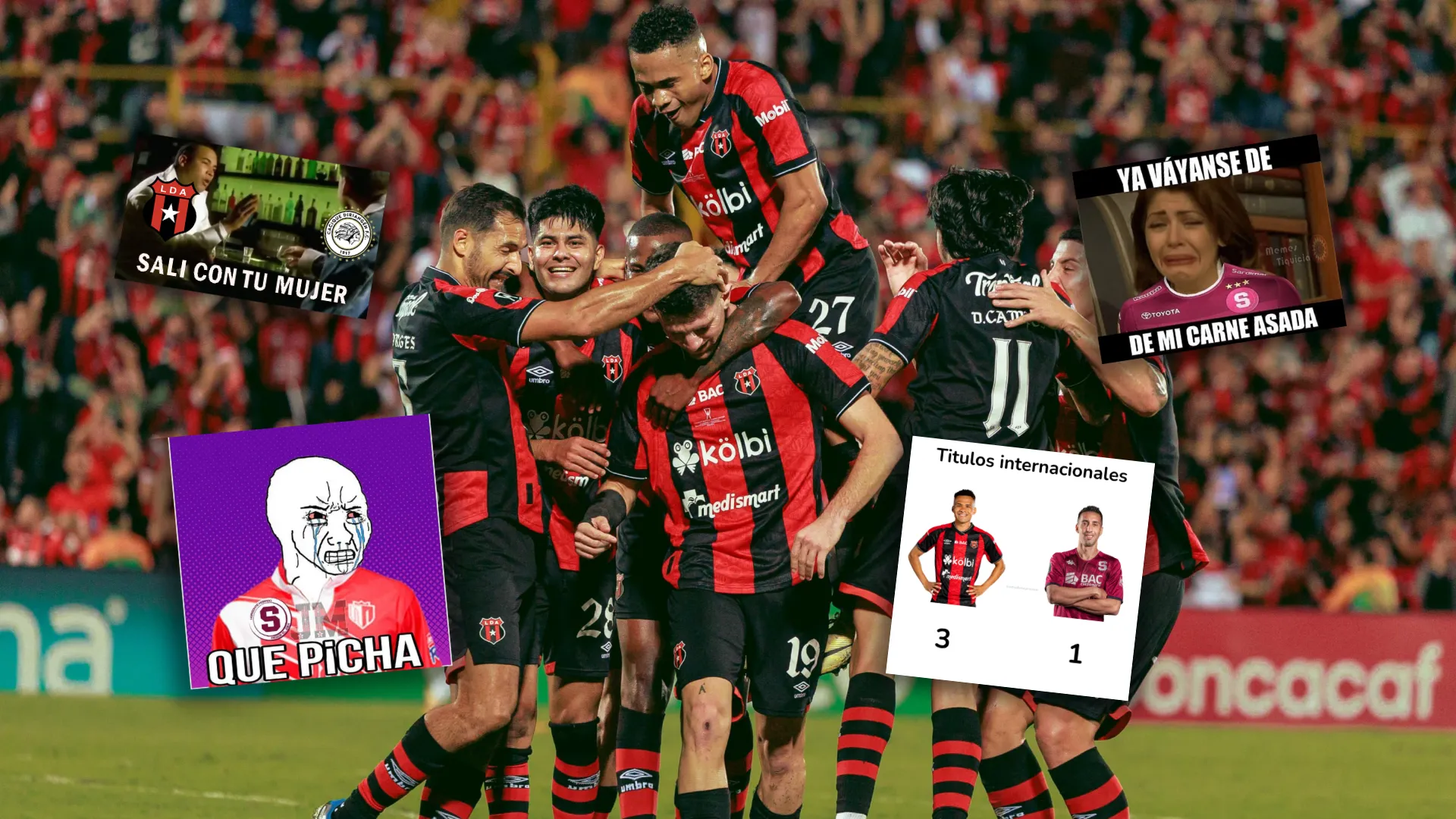 Ni Saprissa se salvó: Alajuelense gana la Copa Centroamericana y desata una lluvia de memes