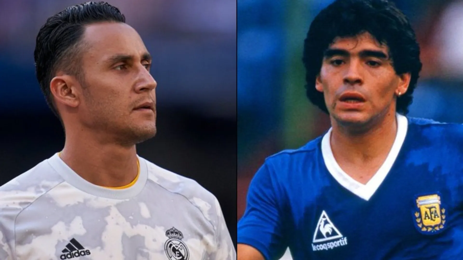 Comparan a Keylor Navas con Diego Maradona