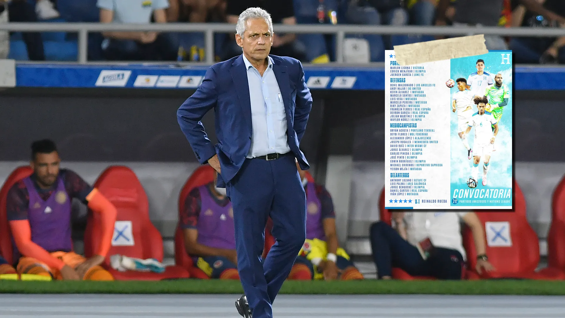 Oficial: Reinaldo Rueda sorprende con la convocatoria de Honduras para la Nations League 2023-24