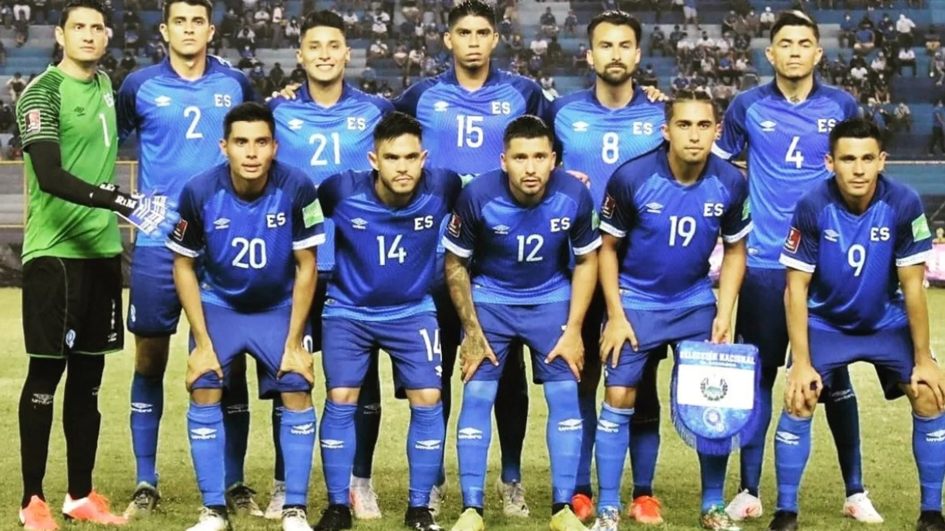 Alineación de El Salvador para enfrentar a Montserrat