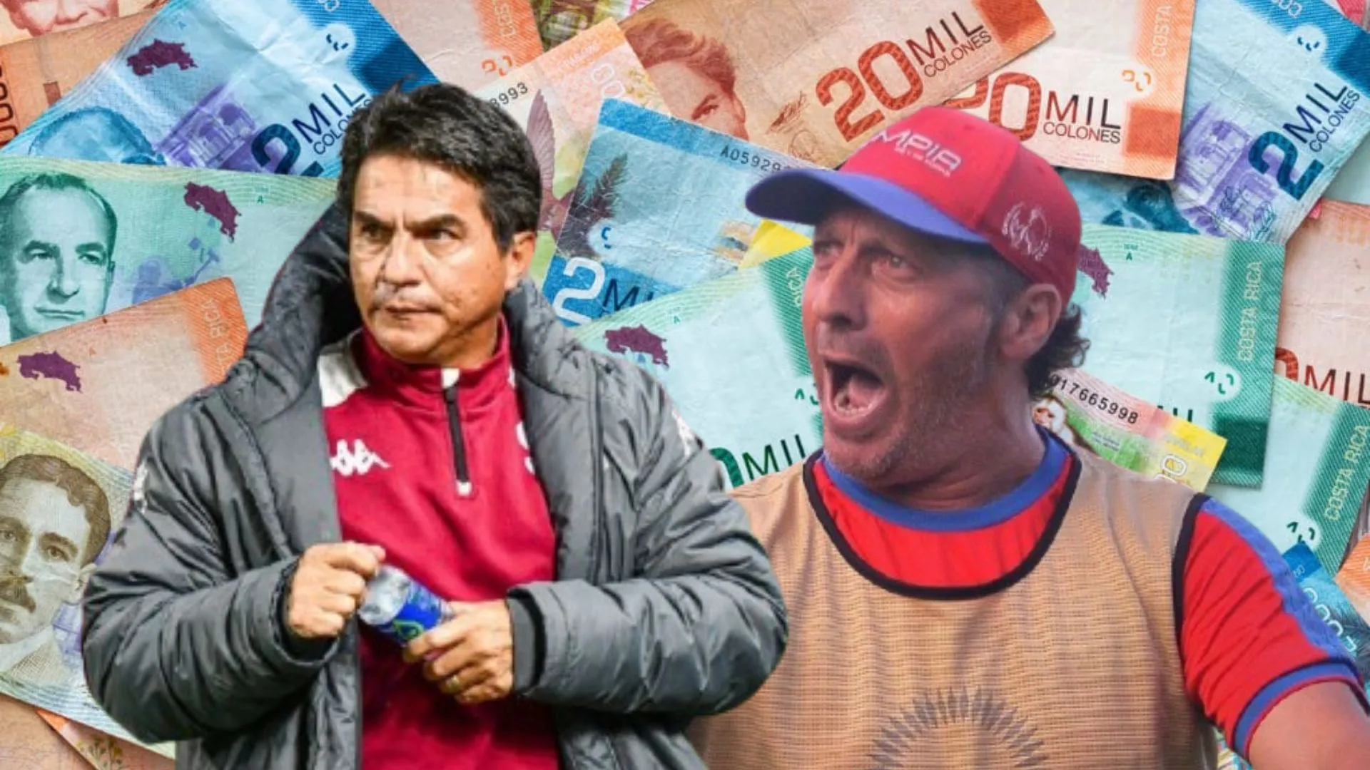 Mientras Vladimir Quesada gana ₡4 millones en Saprissa, el salario que recibe Troglio en Olimpia