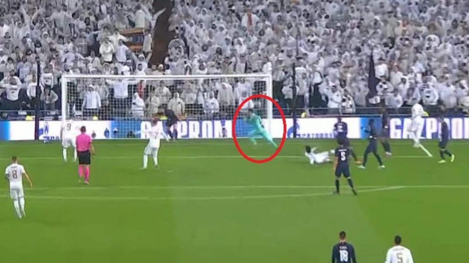 Real Madrid le acabó el invicto en su arco a Keylor Navas por Champions
