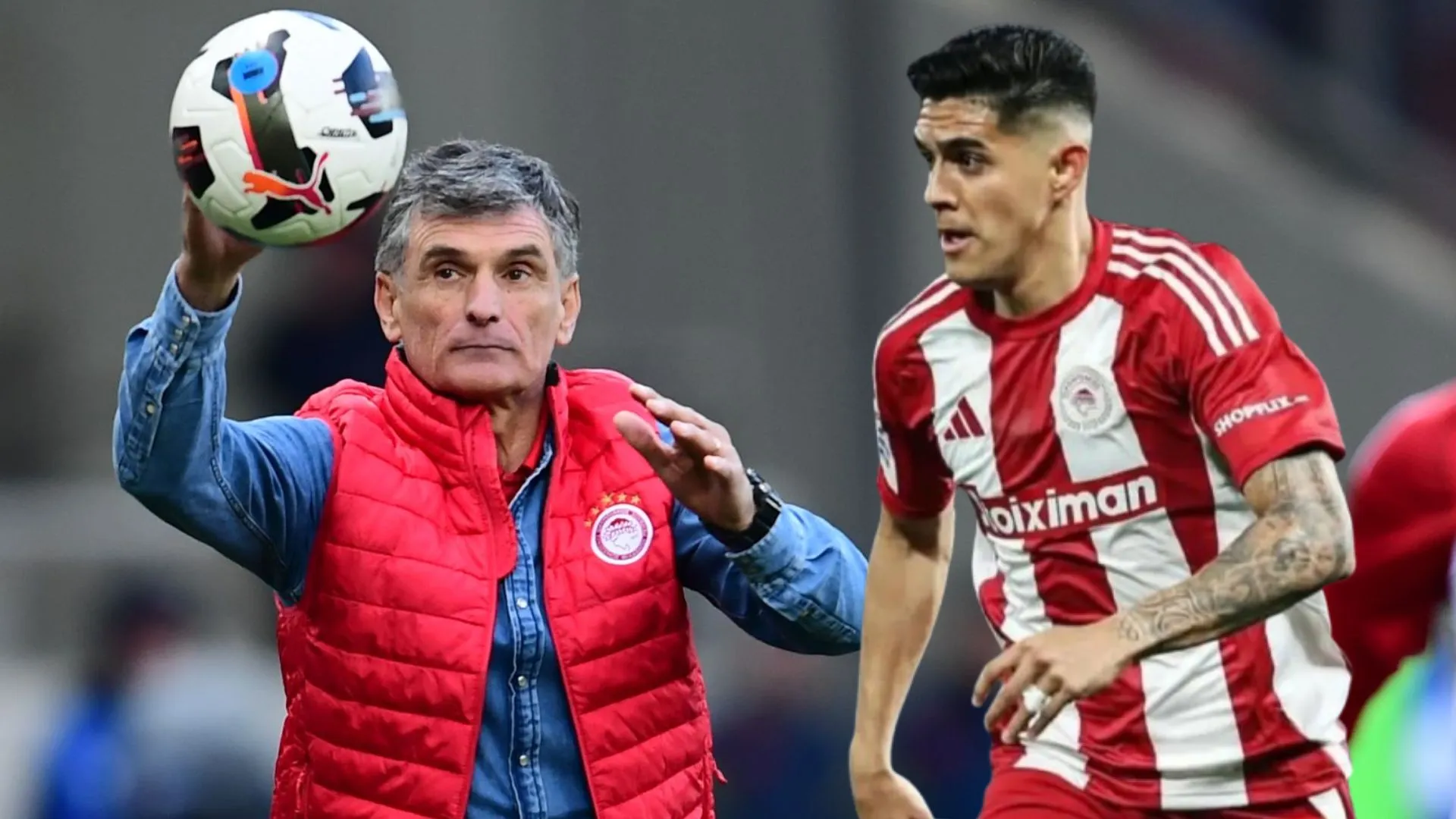 Recomendado a Mendilibar: Luis Palma recibe la noticia que no esperaba escuchar en Olympiacos