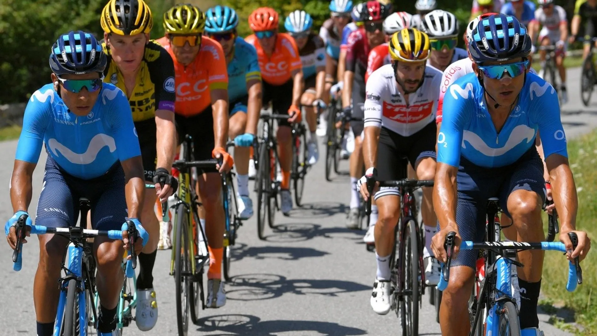 Nairo Quintana da mérito a Andrey Amador en su triunfo en el Tour