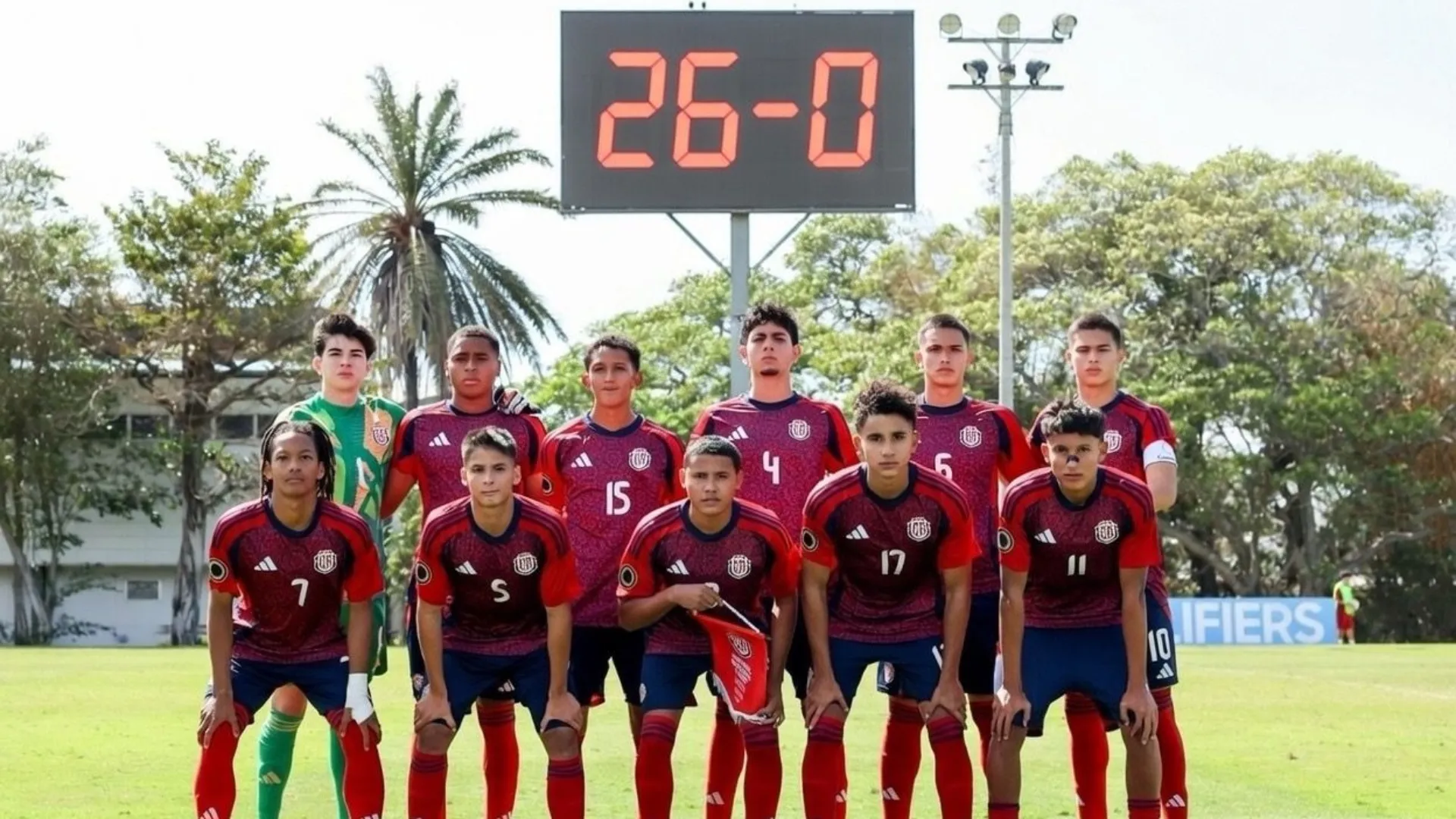 Récord absoluto: Costa Rica le hizo 26 goles a las Islas Vírgenes Británicas y logró algo nunca antes visto en Concacaf