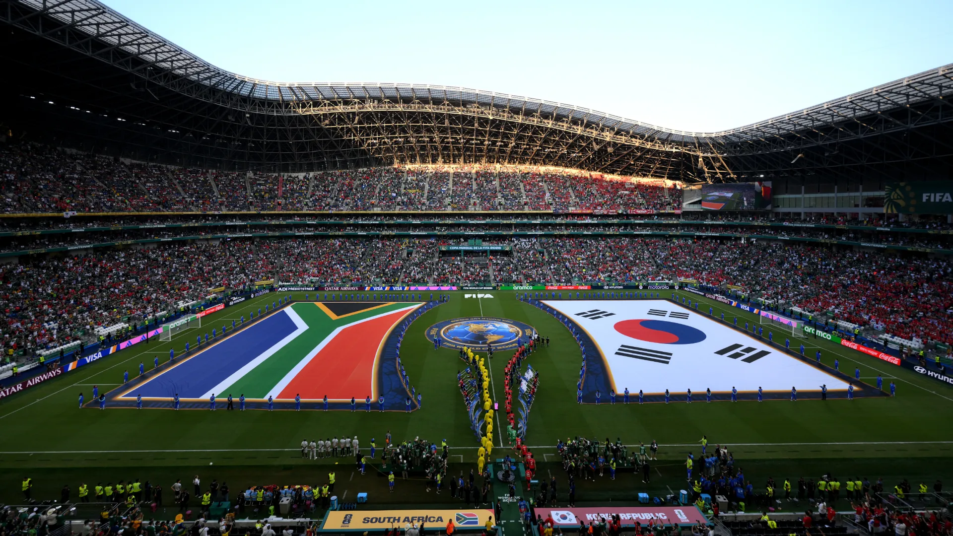 En qué estadio juegan Corea del Sur vs. Sudáfrica por el Mundial 2026: capacidad, ciudad y datos de la sede