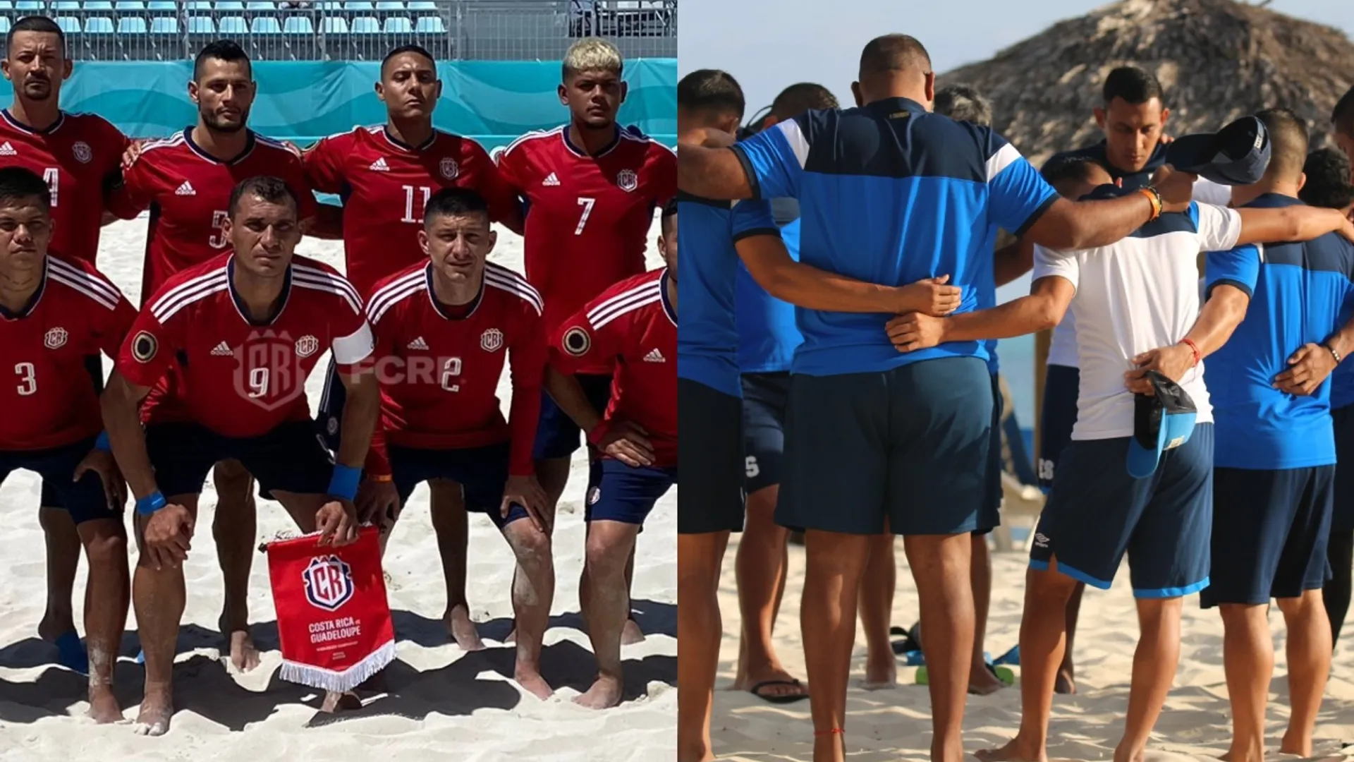 Costa Rica vs. El Salvador: cómo ver el partido de hoy EN VIVO por la fecha 3 de las Eliminatorias Concacaf al Mundial de Fútbol Playa EAU 2023