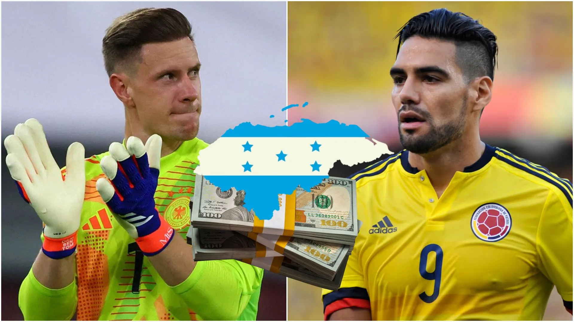 Ter Stegen y Radamel Falcao invierten en Honduras: el millonario negocio que atrae a las estrellas del fútbol mundial
