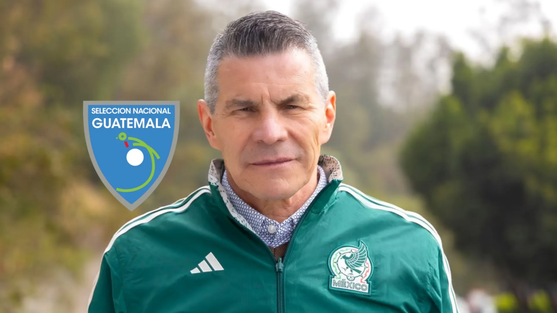 Alfredo Tena con la Selección de México.