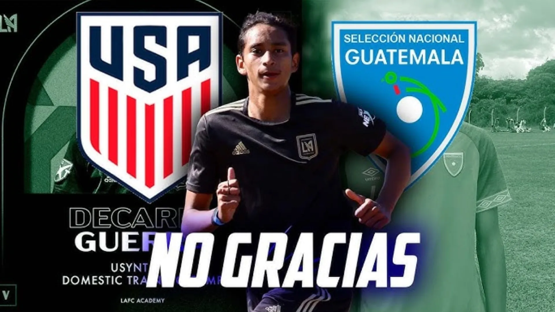 Jugador de LAFC es convocado por la Sub-20 de Guatemala y se olvida de Estados Unidos