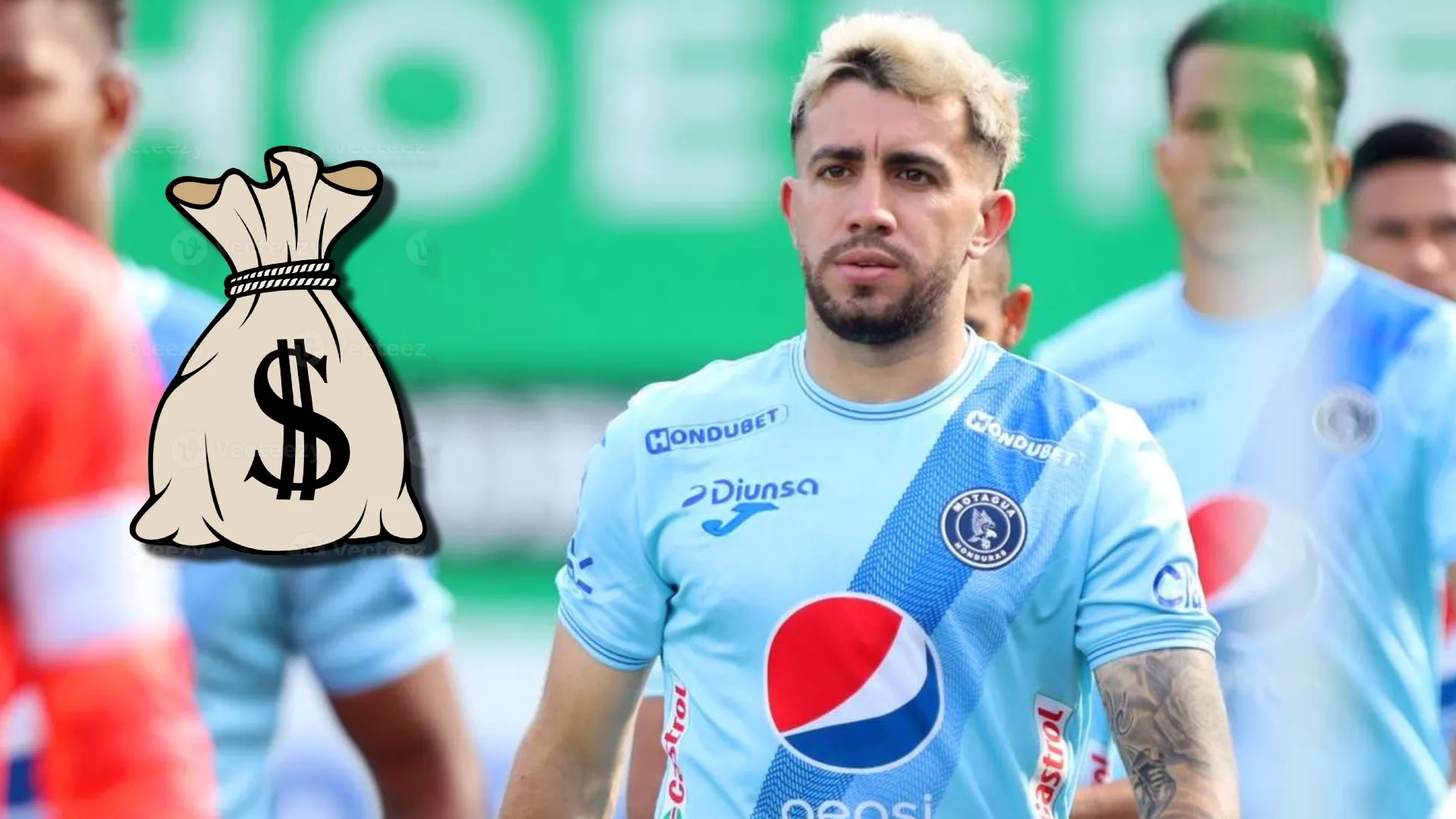 Motagua busca evitar a toda costa la salida de Agustín Auzzmendi.
