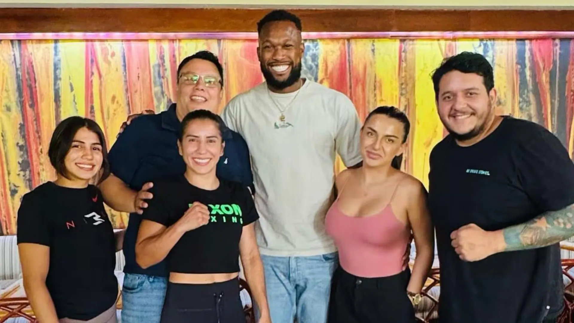 Kendall Waston se involucra en el mundo del boxeo. (Foto: La Nación)
