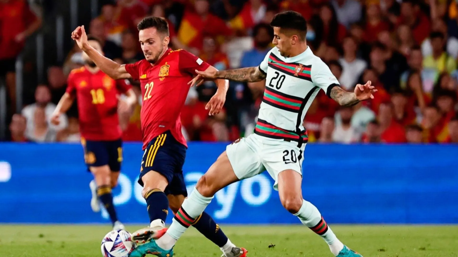 Posible rival de Costa Rica en Qatar 2022: España empató ante Portugal en Liga de Naciones de UEFA