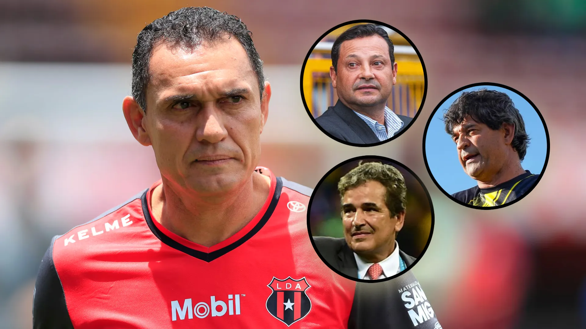 Entre Saturnino Cardozo, Jorge Luis Pinto y Jeaustin Campos: Luis Diego Arnáez eligió al DT ideal para Alajuelense