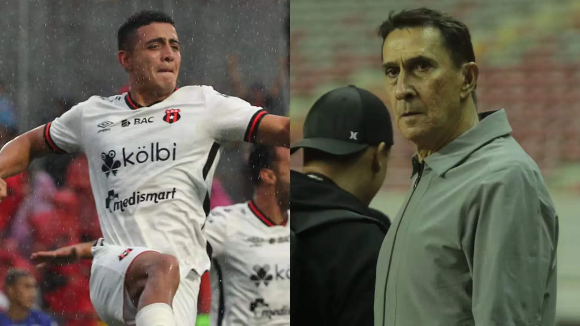 Daniel Chacón y Alexandre Guimaraes en Alajuelense.