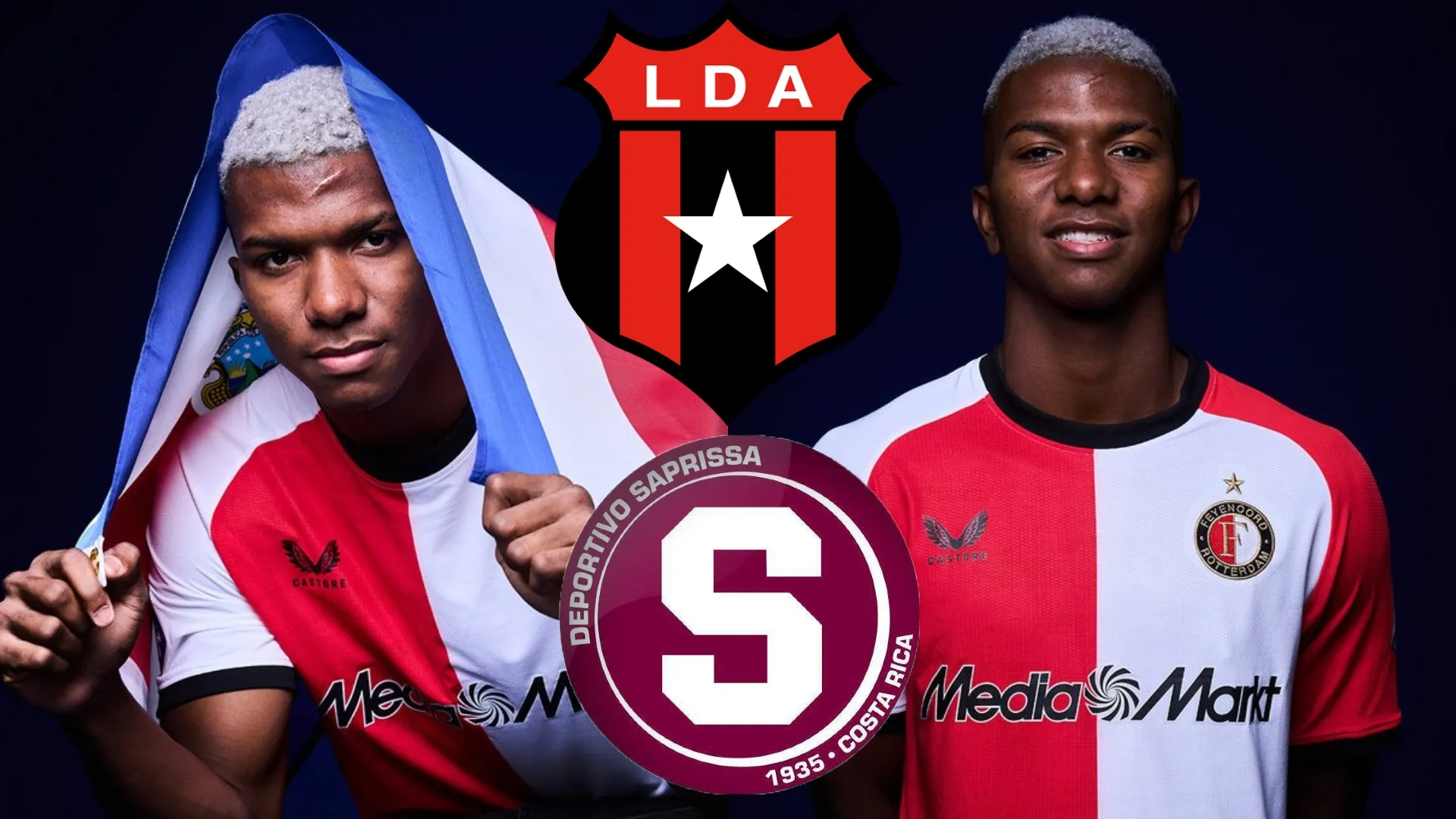 Increíble: Saprissa se mete en el medio de Alajuelense y Feyenoord por Jeyland Mitchell