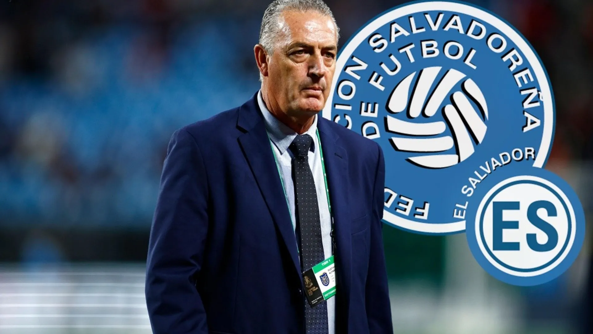 Gustavo Alfaro, DT de Ecuador: "El Salvador tiene un buen trato a la pelota"