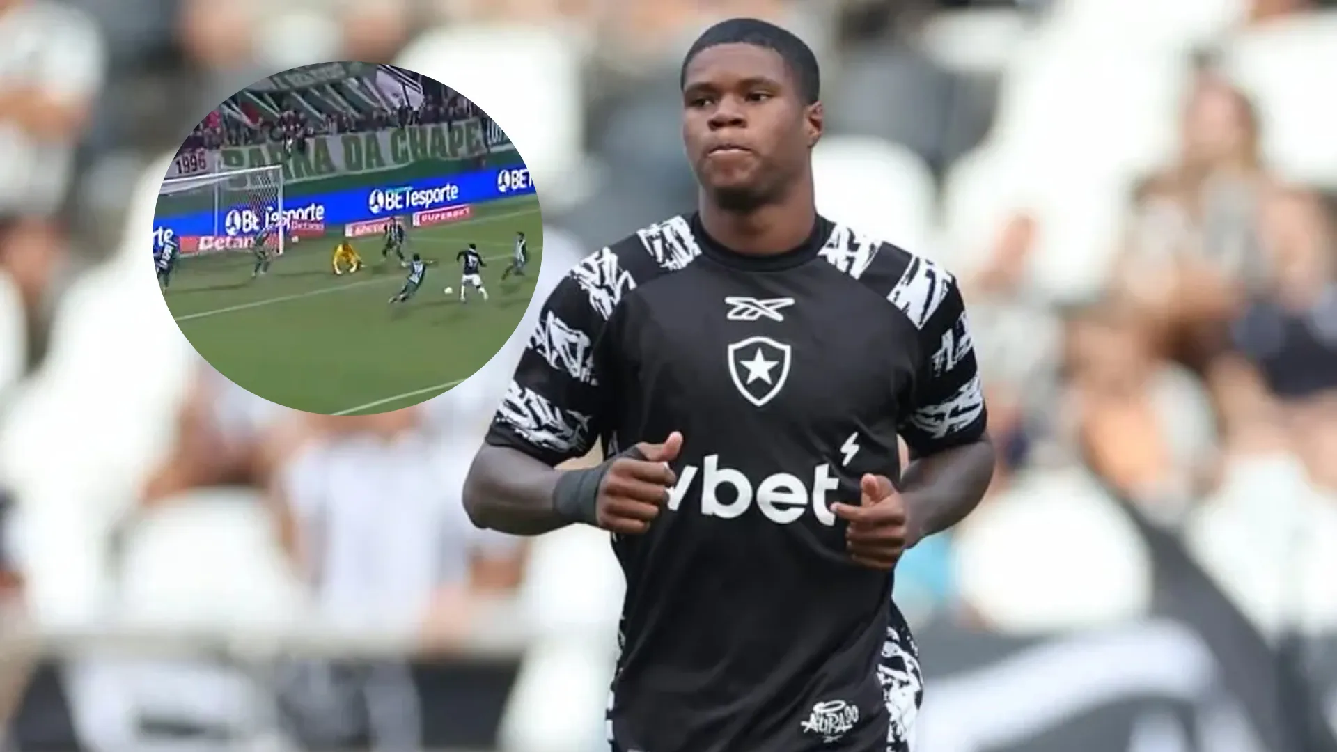 El tremendo fallo de Kadir Barría en la eliminación de Botafogo en la Copa de Brasil