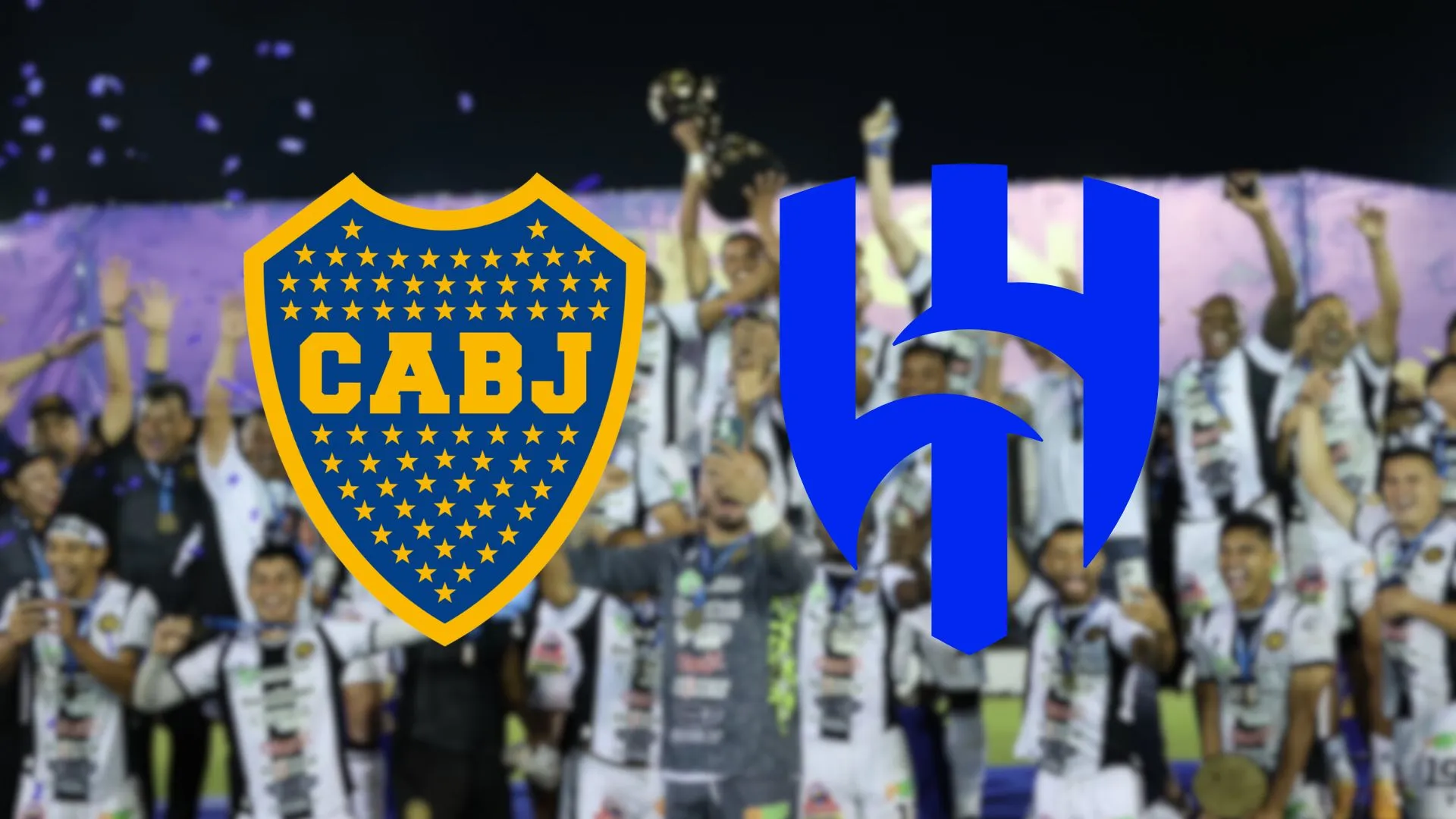 Escudos de Boca Juniors y Al-Hilal