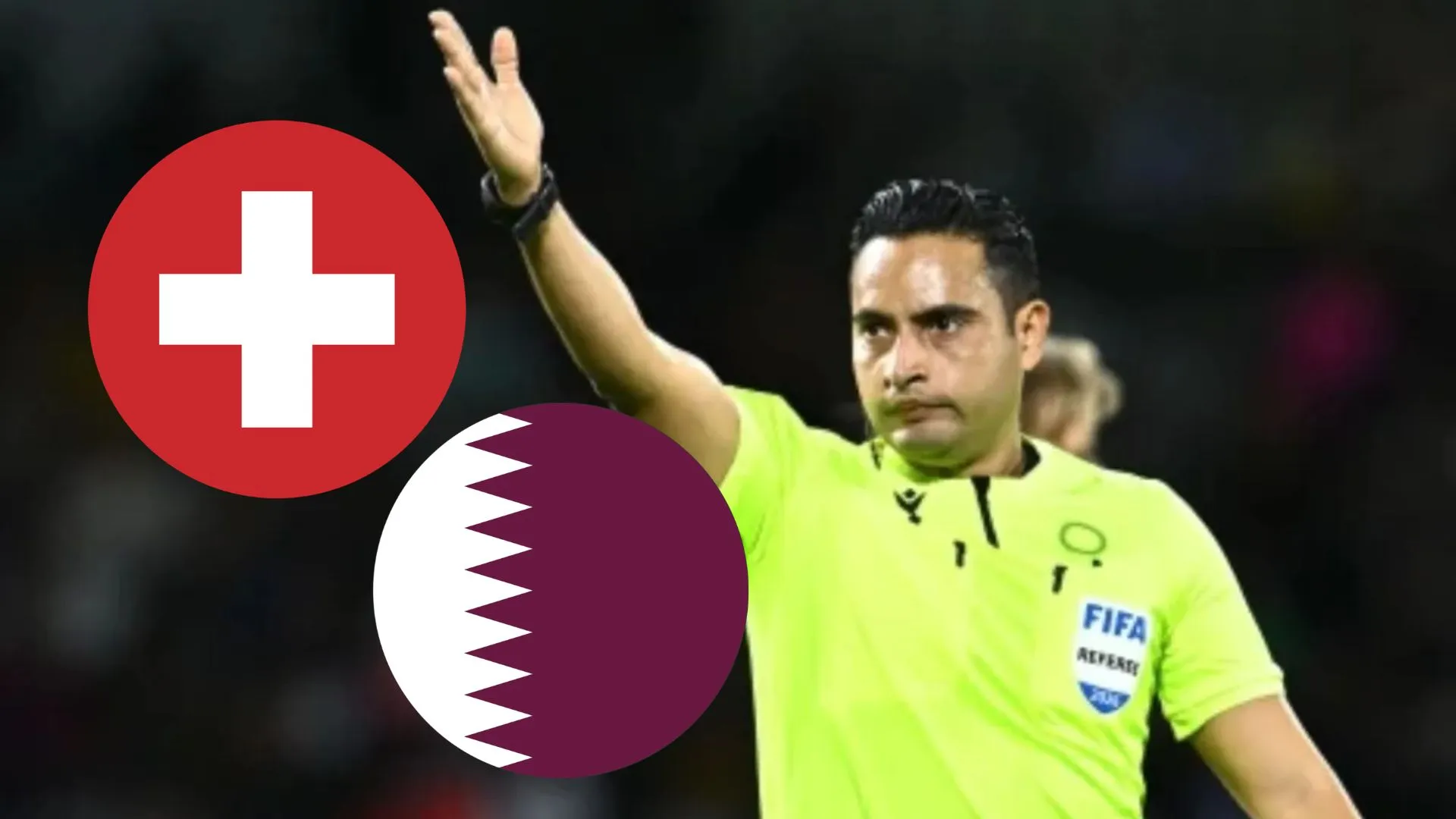 ¿Quién es Said Martínez, el árbitro hondureño que hace historia en el Qatar vs. Suiza del Mundial 2026?
