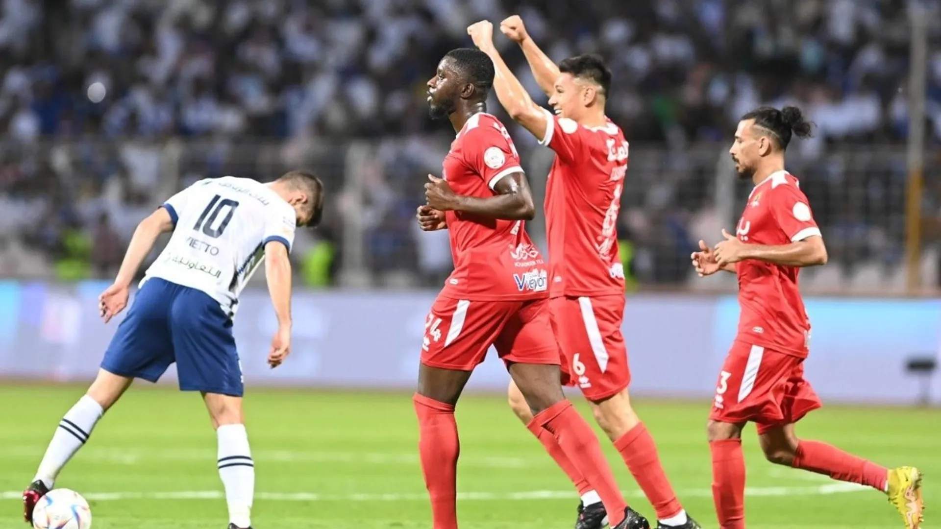 Óscar Duarte le anotó al subcampeón del mundo y ayudó a Cristiano Ronaldo en Arabia Saudita