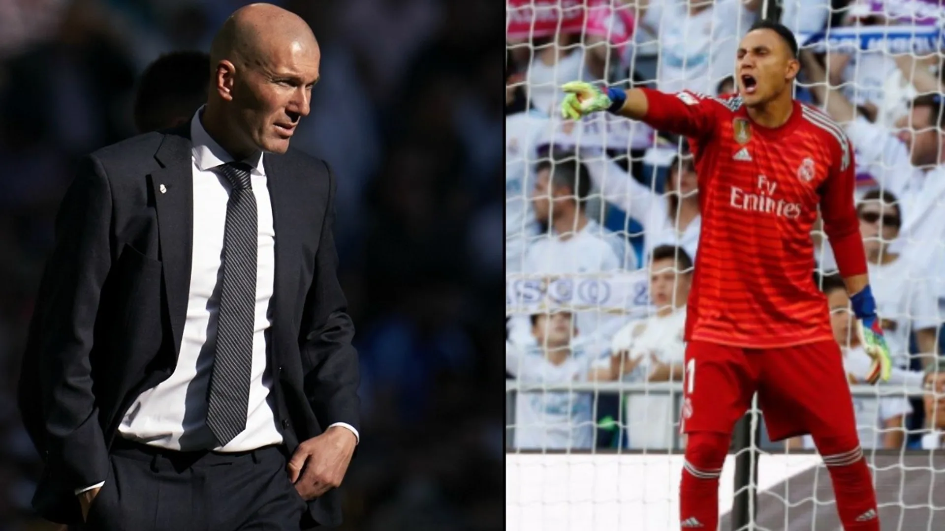 Zidane alabó a Keylor después del partido
