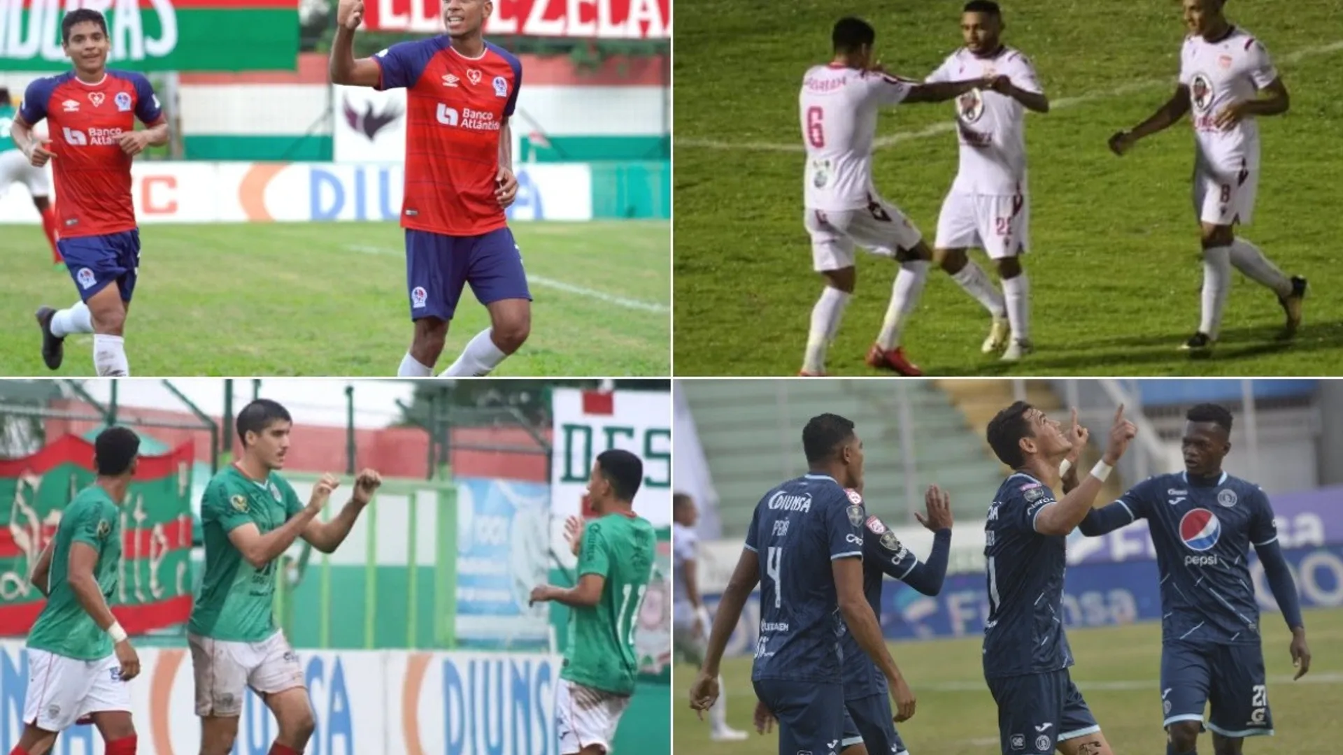 Quedaron definidos los semifinalistas de la Liga de Honduras