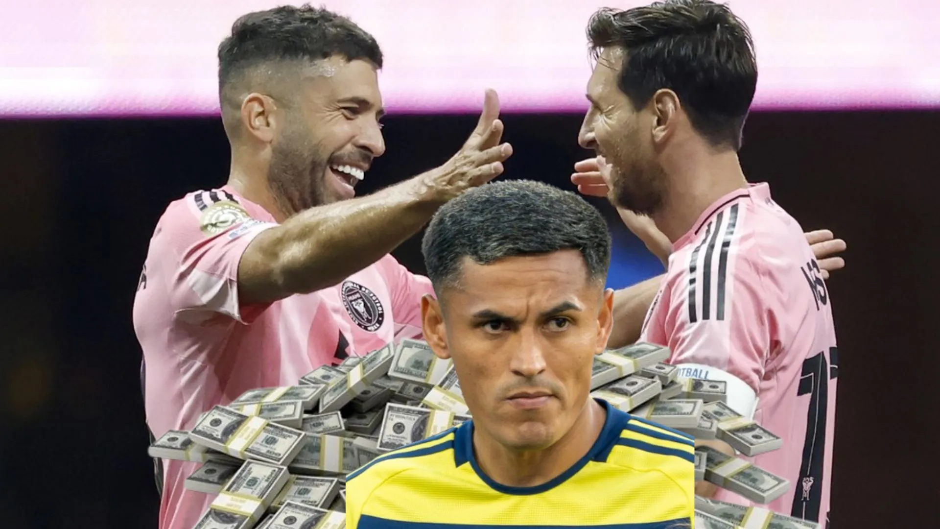 Mientras Lionel Messi y Jordi Alba ganan 26 millones de dólares, este es el salario de Andy Najar en el All Star Game de la MLS