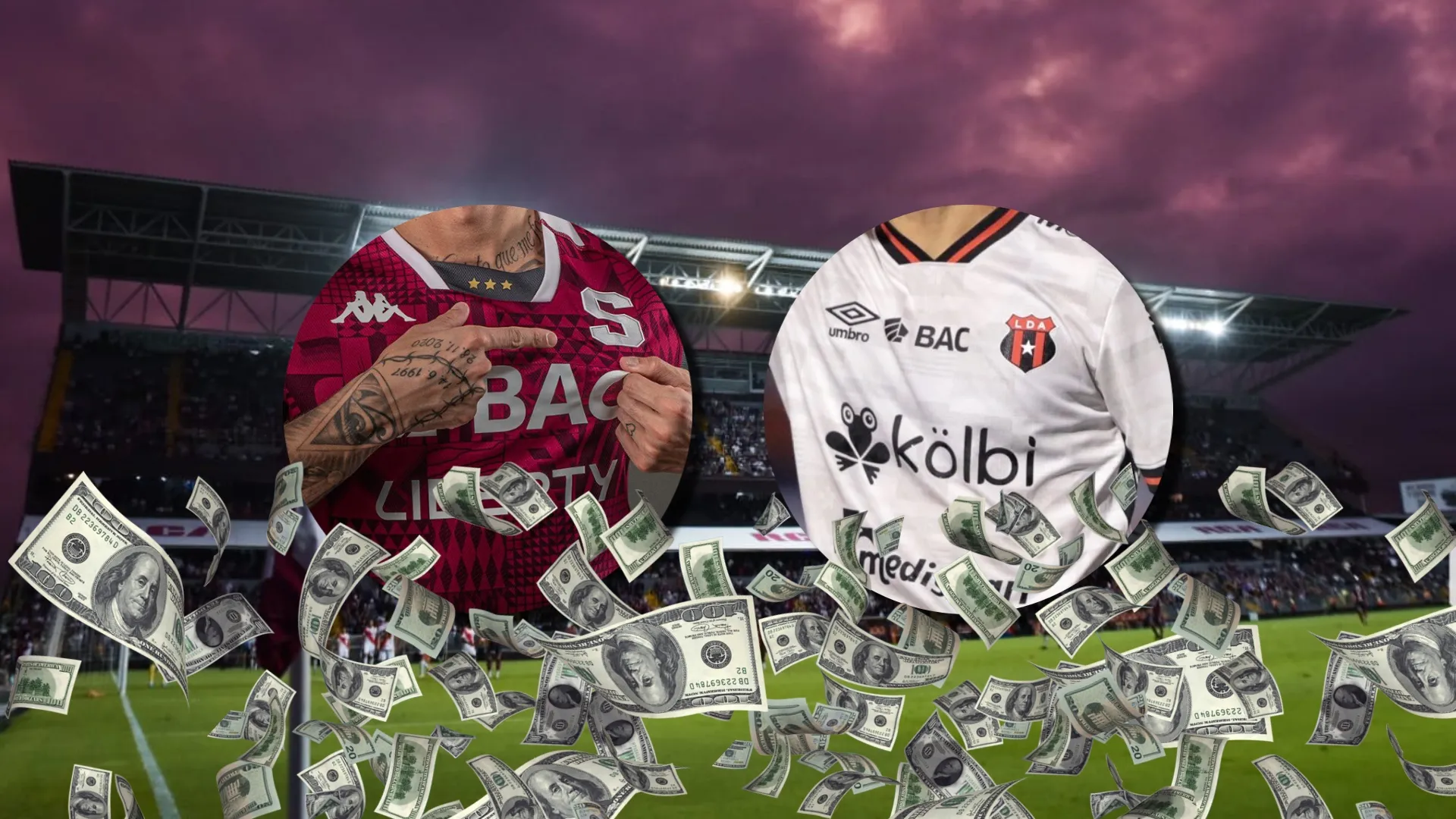 Saprissa tiene al más caro de todos.
