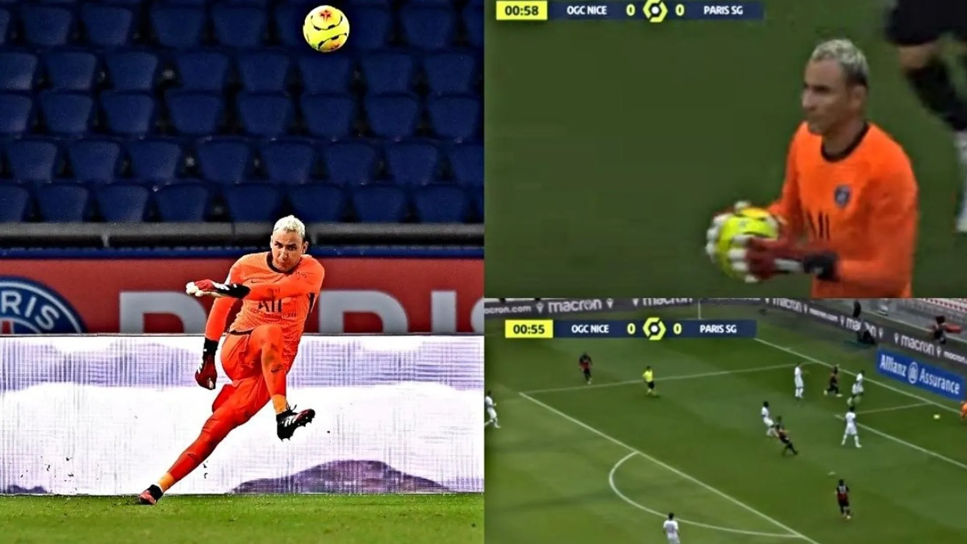 Keylor Navas volvió a dejar su arco en cero en un nuevo triunfo del PSG en la Ligue 1