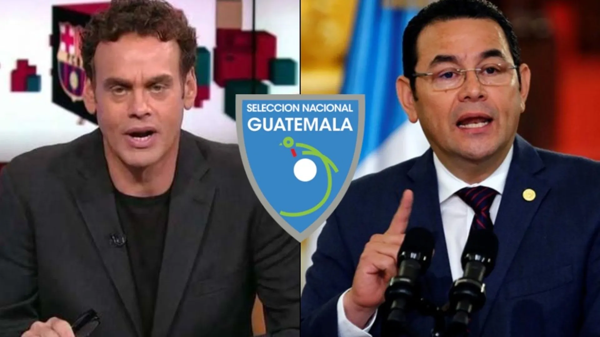 David Faitelson recordó su mala experiencia con Jimmy Morales por un partido de Guatemala