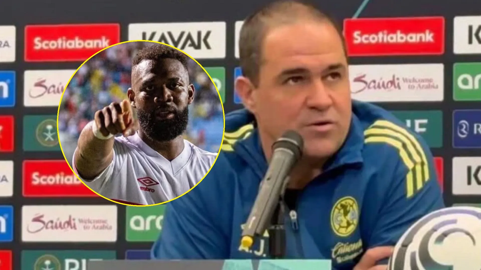 Técnico del América solo ocupó siete palabras para soprender a Olimpia con Benguché y revela si le pondrá marca personal