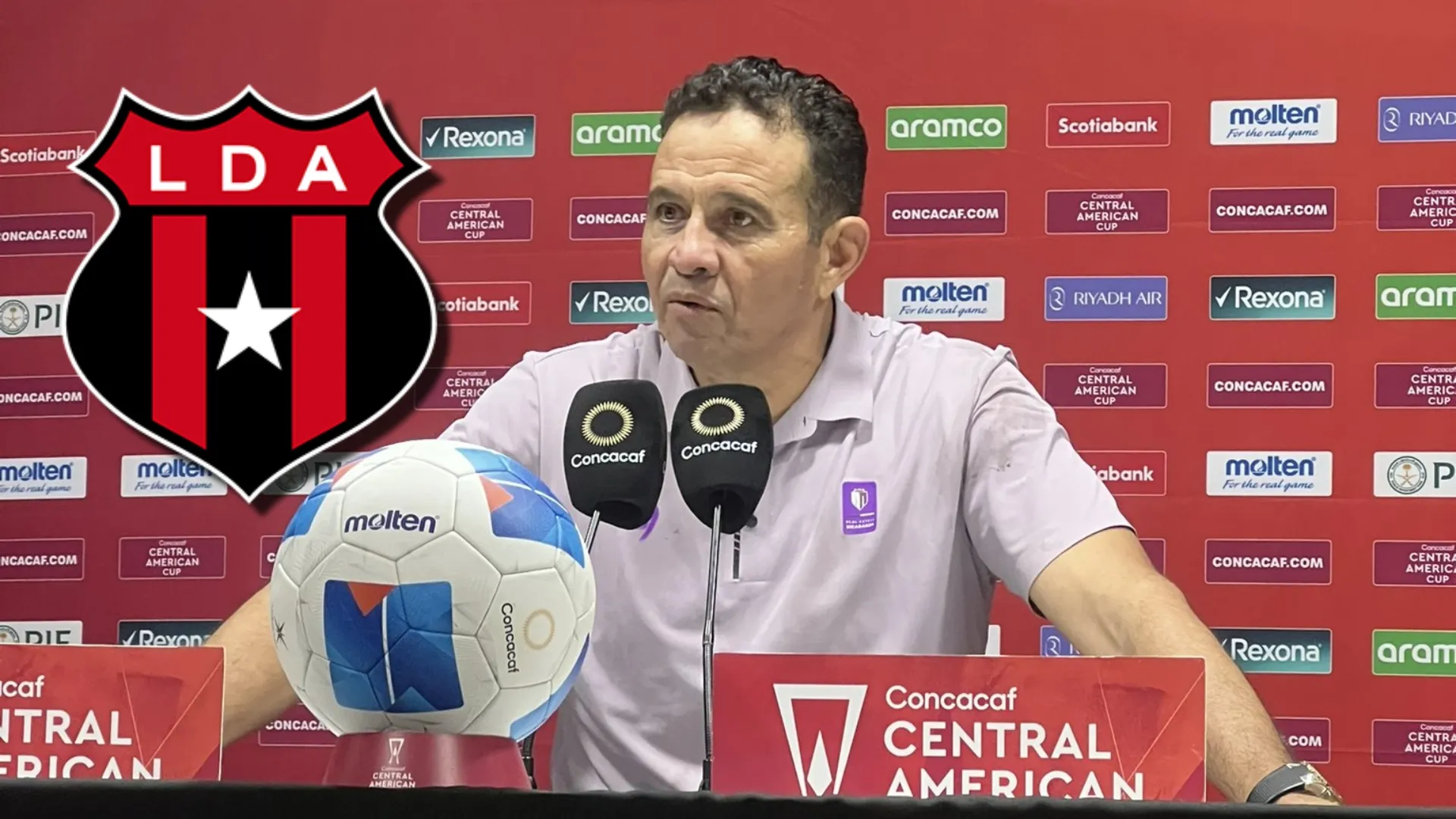 Otoniel Olivas habló sobre Alajuelense.
