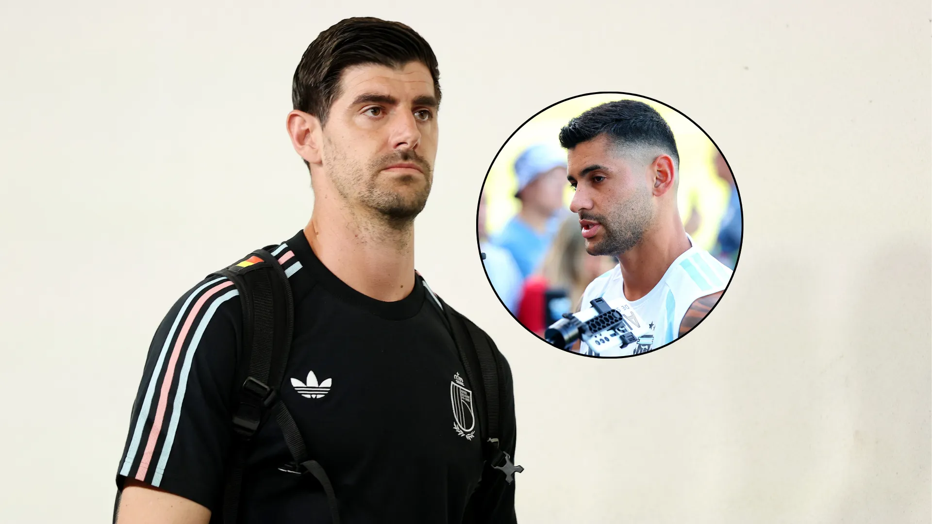 argentina-cuti romero-courtois-mundial 2026-belgica